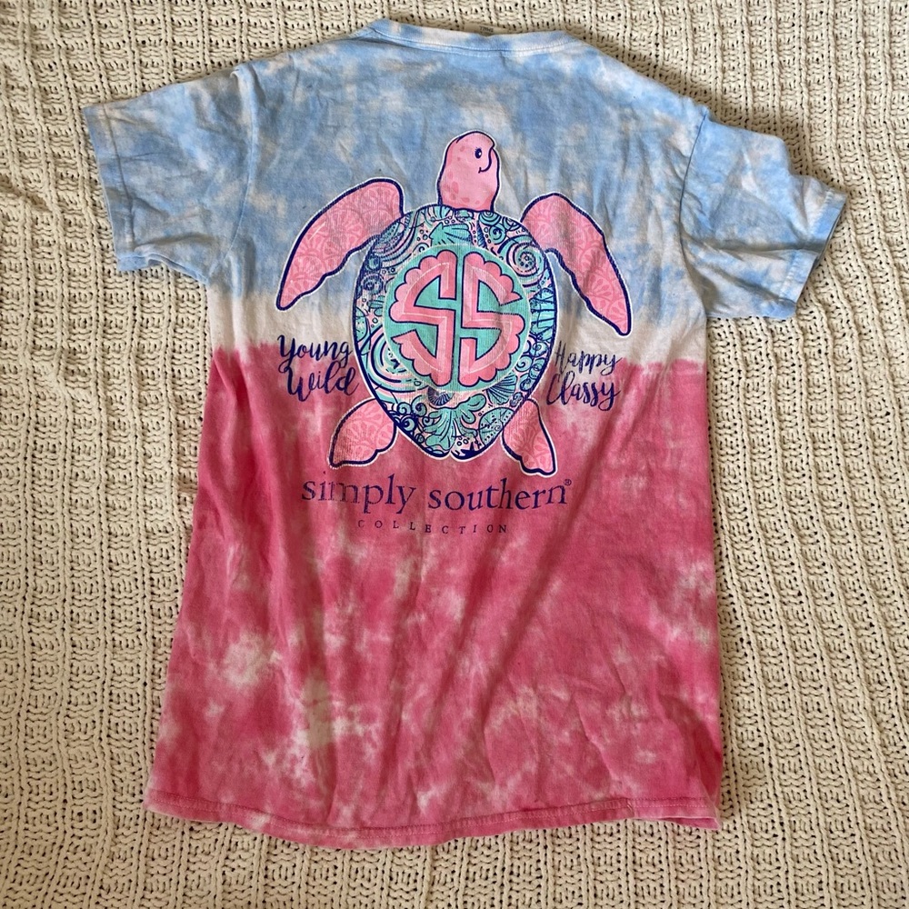 tie dye simply southern shirt